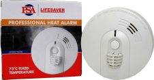 Heat Alarm 240v With 9v Battery Back-Up